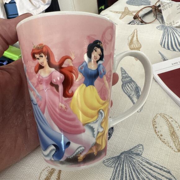 Disney PRINCESS princesses ceramic MUG 5"H - Picture 1 of 8